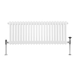 Radiador horizontal tradicional com 2 colunas 300mm x 1012mm