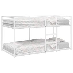 Beliche sem colchão 90x200 cm aço branco yht9244