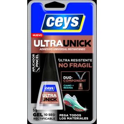 Cola adesiva Ceys Ultraunick gel com pincel 5g