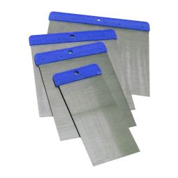 Conjunto de 4 espátulas para funileiros aço inox