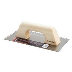 Talocha dentada inox para mosaico