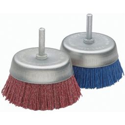 Escova de copo nylon abrasiva