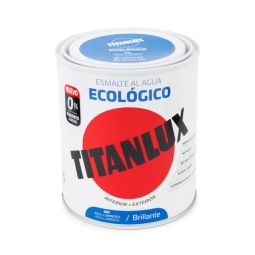 Esmalte titanlux ecológico brilhante azul luminoso 750ml