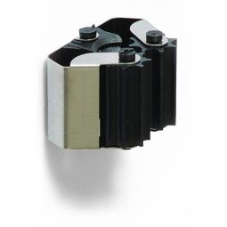 SUPORTE DE VASSOURAS 1 ROLO DE AÇO INOX ADESIVO