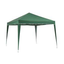 Tenda dobrável verde 2,6x3x3m