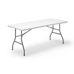 Mesa de jardim dobrável 180x74cm feita de aço Cada