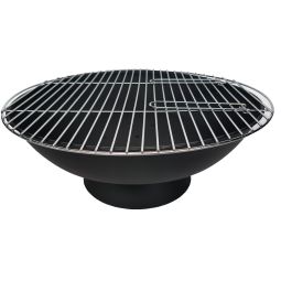 Brasero grill aço 25x60x60 preto