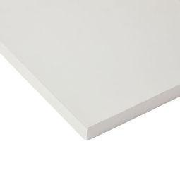 Placa de melamina branca 4 cantos 60 x 20 x 1,6 cm