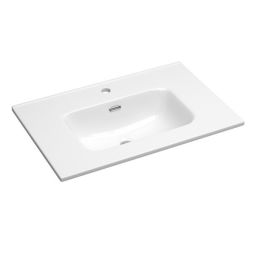 Lavatório cerâmico Turim 80x46cm