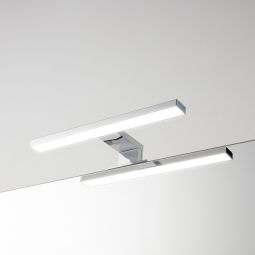 APLIQUE DE LUZ PARA CASA DE BANHO CROMADO YUMA 30CM