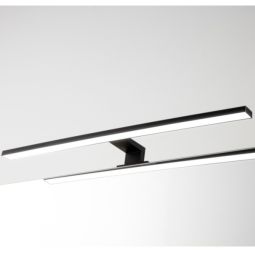 APLIQUE DE LUZ PARA CASA DE BANHO PRETO YUMA 60CM