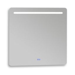 Espelho com Luz Led + Colunas 80 x 80 cm