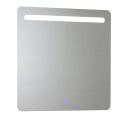 Espelho Liso com Luz Led 80x80cm