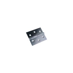 Dobradiça dupla folha zincada 80x70mm