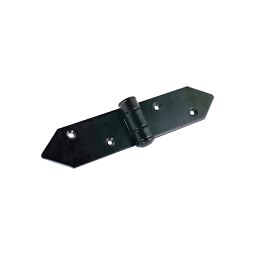Dobradiça horizontal preta 40x100x4mm