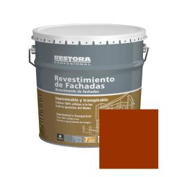 Revestimento vermelho inglês fachadas restora profissional 4 l