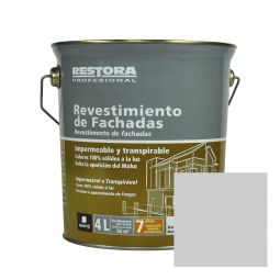 Revestimento cinzento fachadas restora profissional 4 l