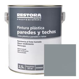 Tinta monocamada paredes e tetos basalto 2,5 l