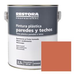 Tinta monocamada paredes e tetos papaya 2,5 l