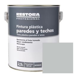 Tinta monocamada paredes e tetos pérola 2,5 l