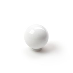 MAÇANETA BOLA ABS BRANCO Ø 25 mm 307