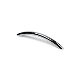 Puxador metal arco cromado brilho 128 mm 158