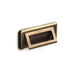 Puxador caixa ouro velho 229