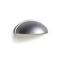 Puxador metal cofia cromado mate 194