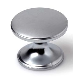 Pack 6 Puxadores Zamak 33 mm 756 Cromado Mate