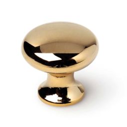 Pack 6 Puxadores Zamak 25 mm 760 Ouro Velho