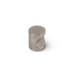 MAÇANETA DE METAL UÑERO Ø 18 mm NIQUEL SATINADO