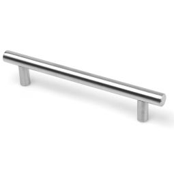 Pack 4 puxadores ø 12x128 mm inox