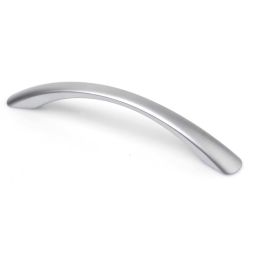 Pack 4 puxadores metal 128 mm 169 cromado mate