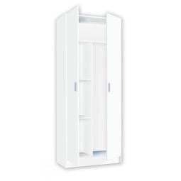 Armário multiusos 2 portas 180 x 73 x 37 cm