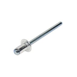 Rebite alumínio/aço 4,8x8 mm 100 uds