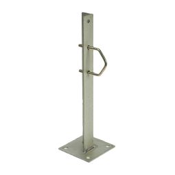 SUPORTE RETO COM PERFIL EM "L" ENROSCÁVEL 300MM
