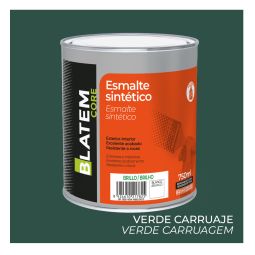 Esmalte sintético brilho verde carruagem 750ml Blatem Core
