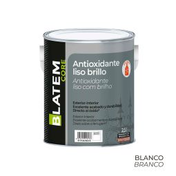Esmalte antioxidante sintético liso brilho branco 2,5L Blatem Core