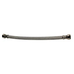 MANGUEIRA AÇO INOX H 3/8" - H 3/8" 20 CM