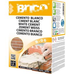 CIMENTO BRANCO 1,5KG