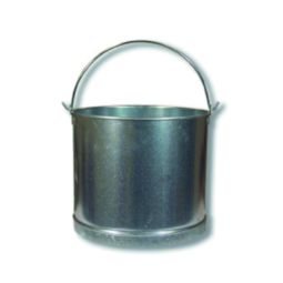 Balde galvanizado reto