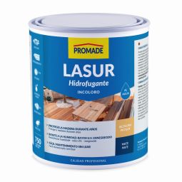 Lasur à base de água mate incolor promade 750 ml