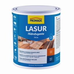 Lasur à base de água mate teca promade 4 l