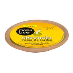 VELA PLACA CITRONELA D18CM