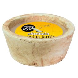 VELA CITRONELA VASO DE PEDRA