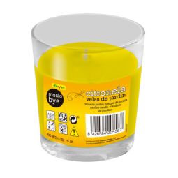 VELA DE CITRONELA COPO DE VIDRO