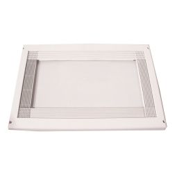 Moldura para microondas branca