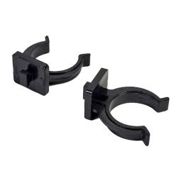 Pack 4 grampos de pvc 150 mm para rodapés