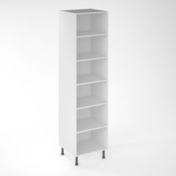 Móvel de Coluna de Cozinha Branco 220x60x58cm
