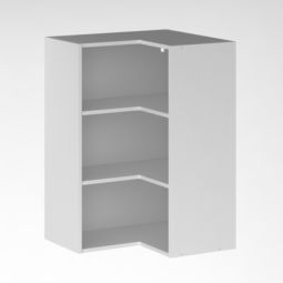 Móvel Superior de Canto de Cozinha Branco 90x63x33cm